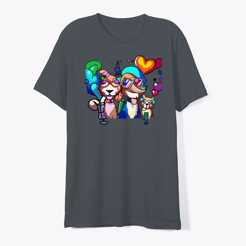 dog party t shirts 